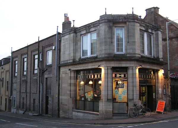 Former Crieff cinema (1924) Church Street, erected in 1924 - image courtesy of Harry Rigby
