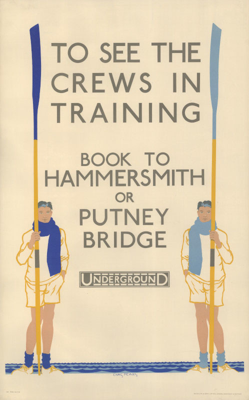 To see the crews in training, Charles Pears, 1930
© TfL from the London Transport Museum collection
http://www.ltmuseum.co.uk/