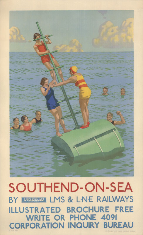 Southend-on-Sea, Charles Pears, 1934
© TfL from the London Transport Museum collection
http://www.ltmuseum.co.uk/