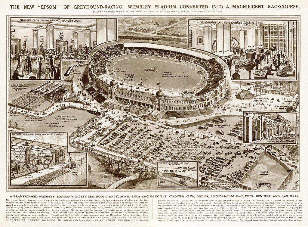 Wembley Stadium poster